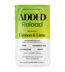 Added Vitamins Added Reload 4G, Lime&Lemon