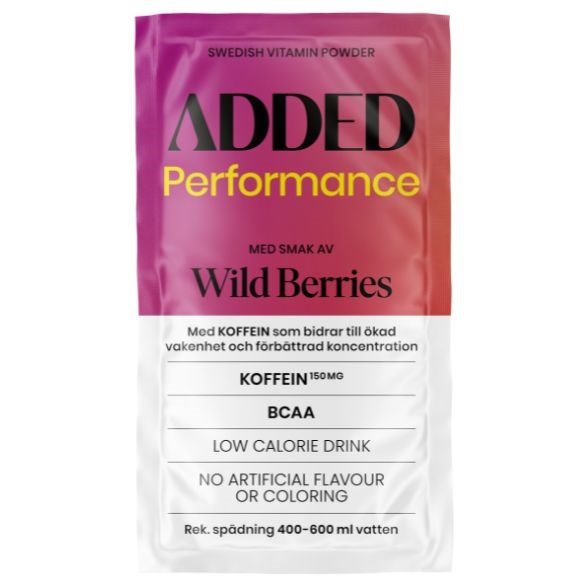 Added Vitamins Added Performance 4G, Wild Berries