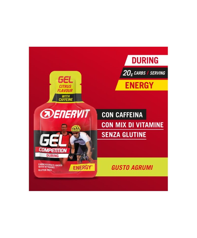 Enervit E. Sport Gel Citron (Koffein) 25 Ml