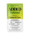 Added vitamins Added Reload 4G, Lime&Lemon