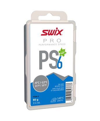 Swix Ps6 Blue, -6°C/-12°C, 60G