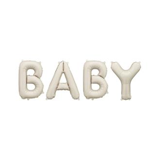 Folieballong BABY, Beige 140x43 cm