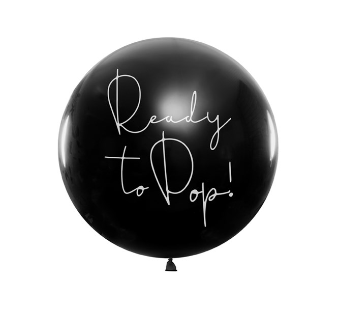 Ballong "Ready to pop" Flicka