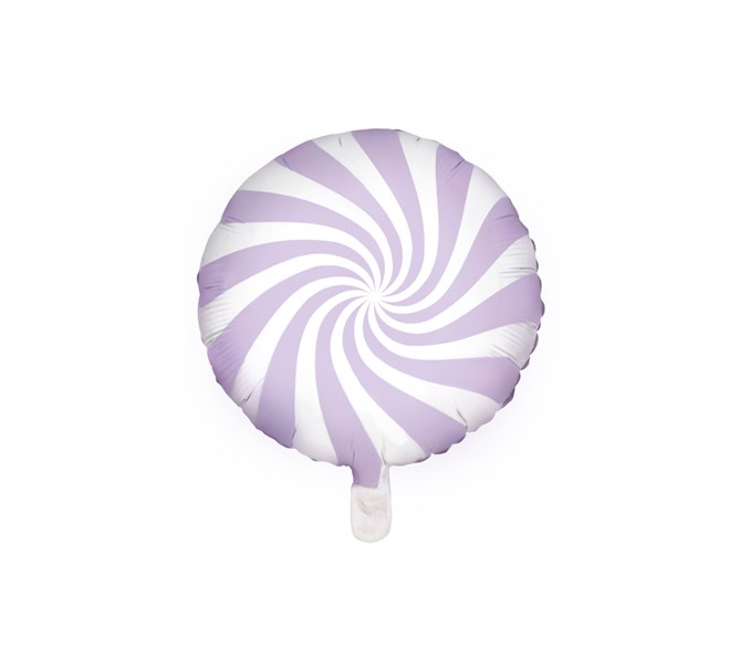 Folieballong godis lila