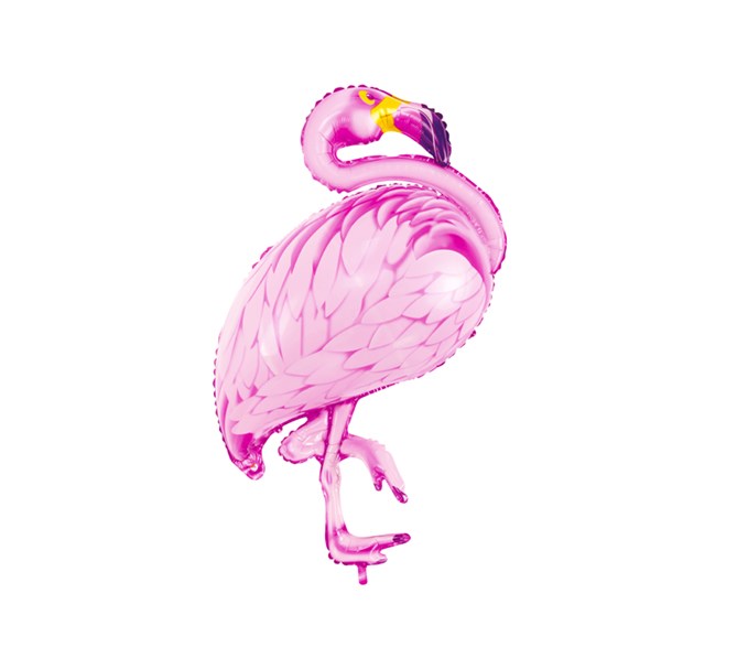 Folieballong flamingo