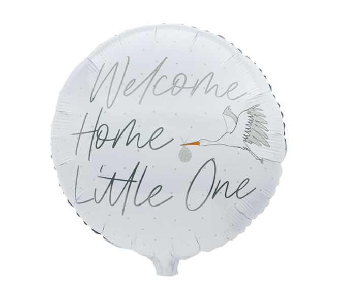 Folieballong Baby "Welcome Home Little One"
