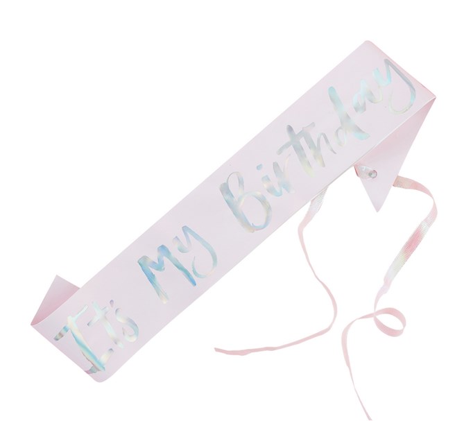 Ordensband "It´s my birthday"