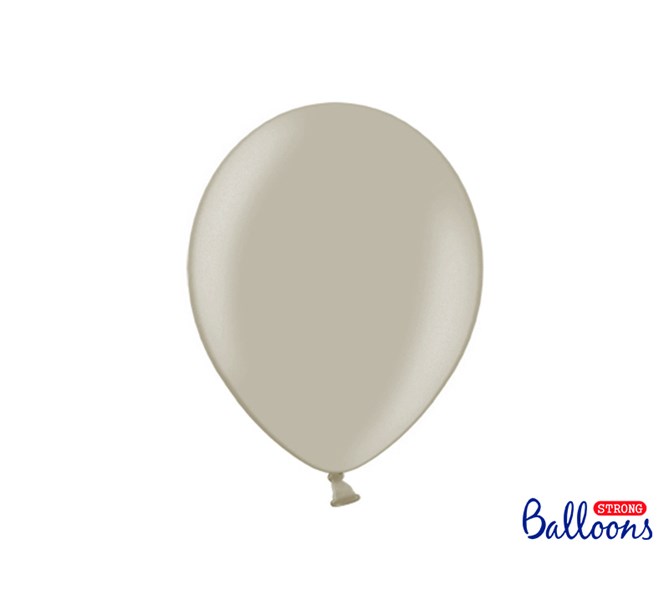 Ballonger pastell Grå, 10-pack