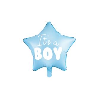 Folieballong stjärna It´s a boy