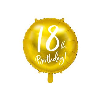 Folieballong 18 år