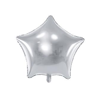 Folieballong Silver Stjärna