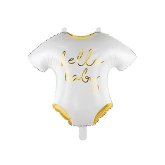Folieballong "Hello Baby", 51 cm.