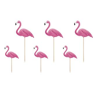 Toppers Flamingo, 6-pack