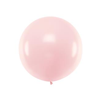 Ballong rosa pastell 1 m.