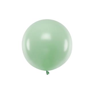 Ballong grön pastell 60 cm.