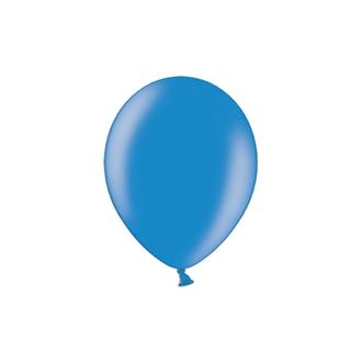 Ballonger Metallic Blå, 10-pack