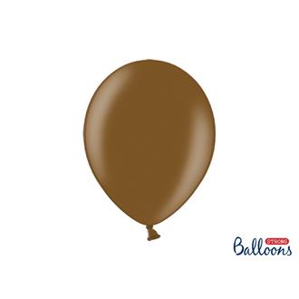Ballonger Metallic Mörkbruna 30 cm, 10-pack
