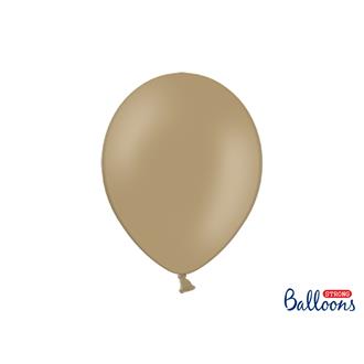 Ballonger pastell ljusbrun 30 cm, 10-pack
