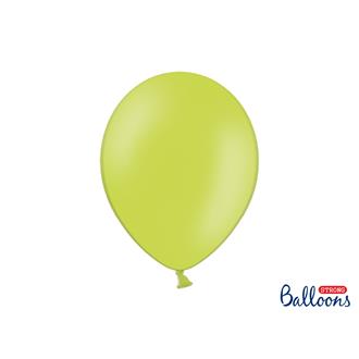 Ballonger pastell Limegrön, 10-pack