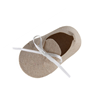 Dekoration Babyskor natur, 1 par