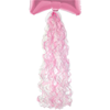 Ballong svans/tassel rosa, 86 cm.