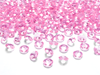 Diamantkonfetti ljus rosa
