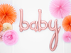 Folieballong rosé "Baby"
