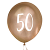 Ballonger Guld 50 år, 5 st