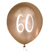 Ballonger Guld 60 år, 5 st