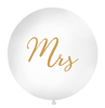 Ballong "Mrs" Guld, 1 m.