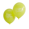 Födelsedagsballonger Gul, 10-pack
