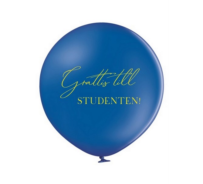 Jätteballong till Studenten, 60 cm