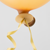 Ballongsnöre med automatisk förslutare Guld, 10-pack