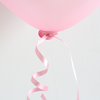 Ballongsnöre med automatisk förslutare Rosa, 10-pack