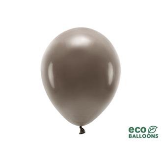 Eko ballonger pastell brun 30 cm, 10-pack