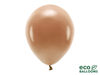Eko ballonger pastell chokladbrun 30 cm, 10-pack