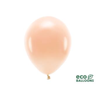 Eko ballonger pastell persika 30 cm, 10-pack