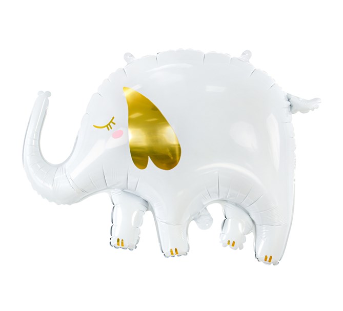 Folieballong Elefant, 61 x 46 cm.