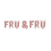 Ballonggirlang "FRU & FRU" roséguld