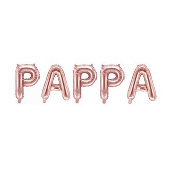 Ballonggirlang "PAPPA" roséguld