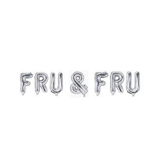 Ballonggirlang "FRU & FRU" silver