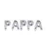 Ballonggirlang "PAPPA" silver