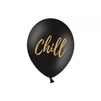 Ballonger Chill Svart, 5-pack