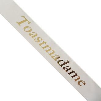Ordensband "Toastmadame", flera färger