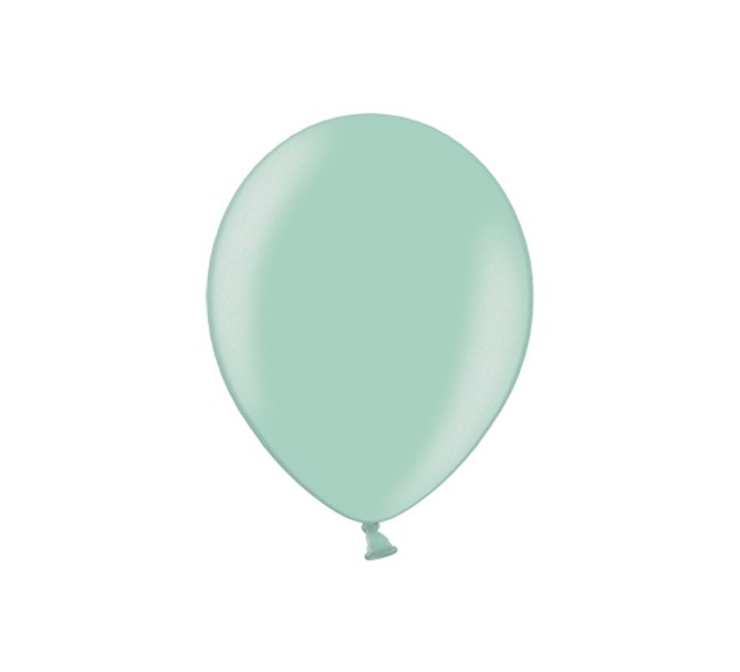 Ballonger Metallic Mintgrön
