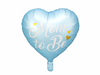 Folieballong Babyshower Mamma blå