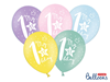 Födelsedagsballonger Pastell 1-10 år