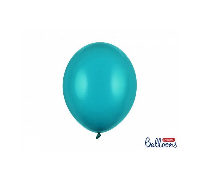 Ballonger Metallic Mintgrön 30 cm, 10-pack