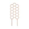 Växtstöd Honeycomb, 28 cm.
