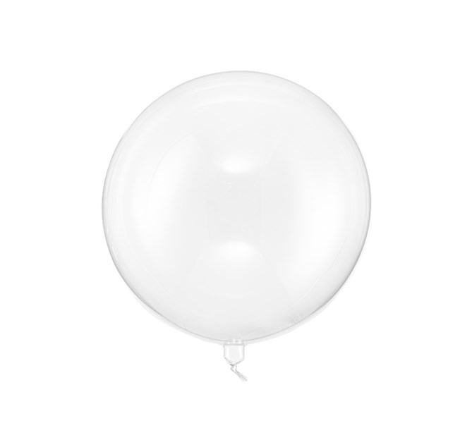 Ballong Transparent, 40 cm.
